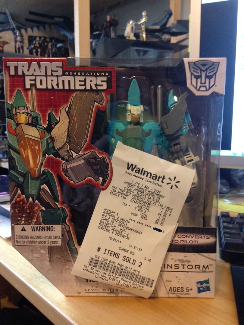 Transformers News: Generations Voyager Brainstorm sighted at Walmart