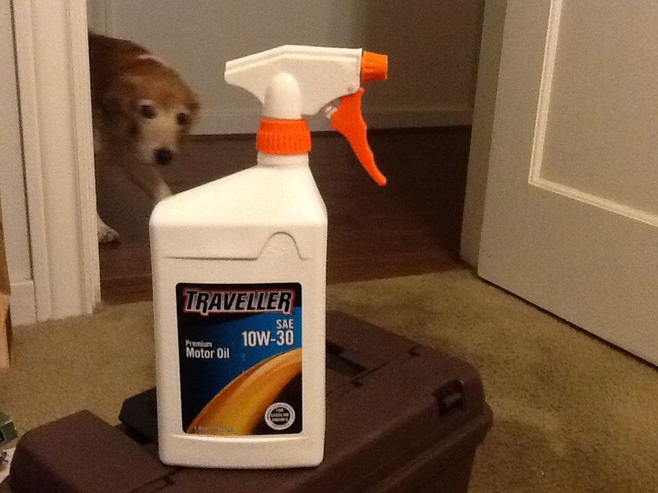 Issue with motor oil as AR lube please help