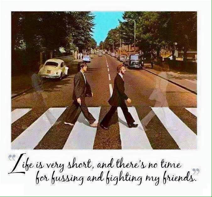The Beatles Polska: Life is very short...