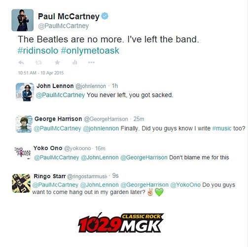 The Beatles Polska: Paul odchodzi z zespołu i ogłasza to na Twitterze