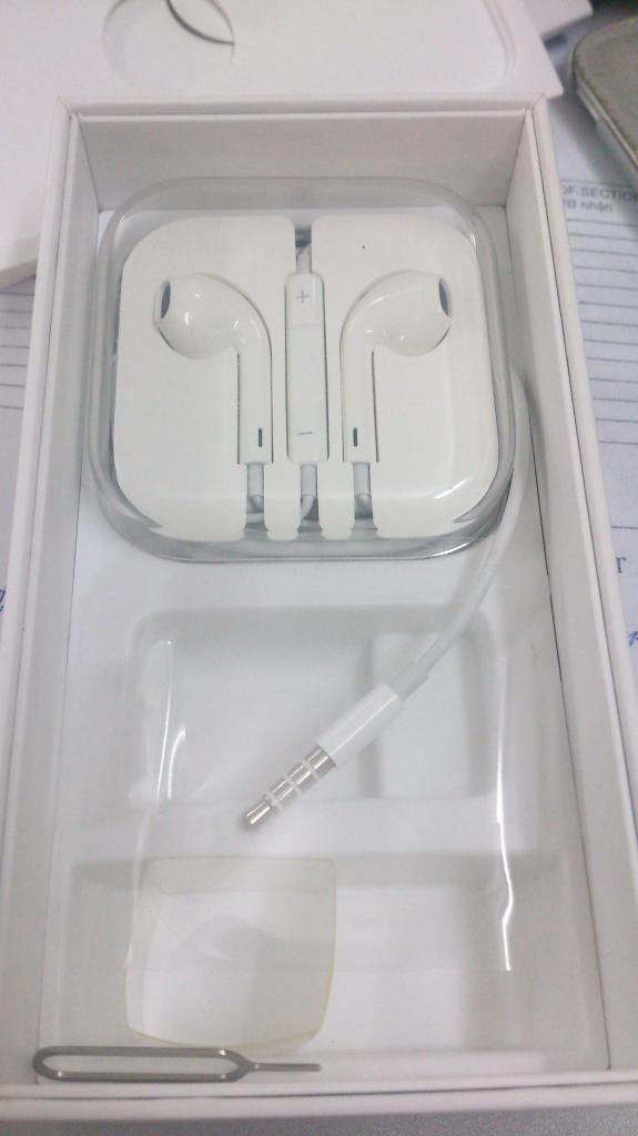 Cho ra đi 1 em ip5 quốc tế màu trắng fullbox zin đến 2 con ốc - 4