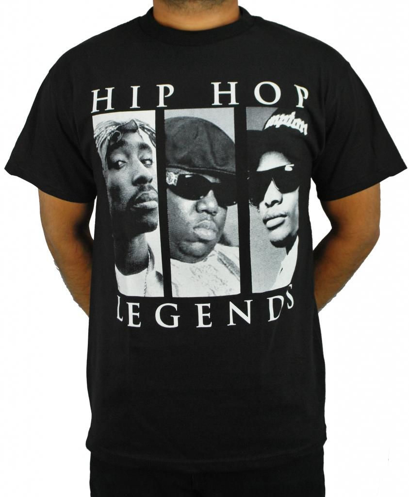 ... Hop Legend 2Pac Tupac Shakur Biggie NWA Rap Hip Hop Music Shirt | eBay