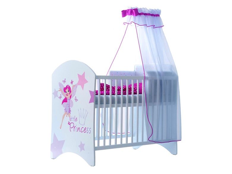 BRAND NEW BED CHILD LUXURY BABY COT WITH MATTRESS 120x60 CM eBay