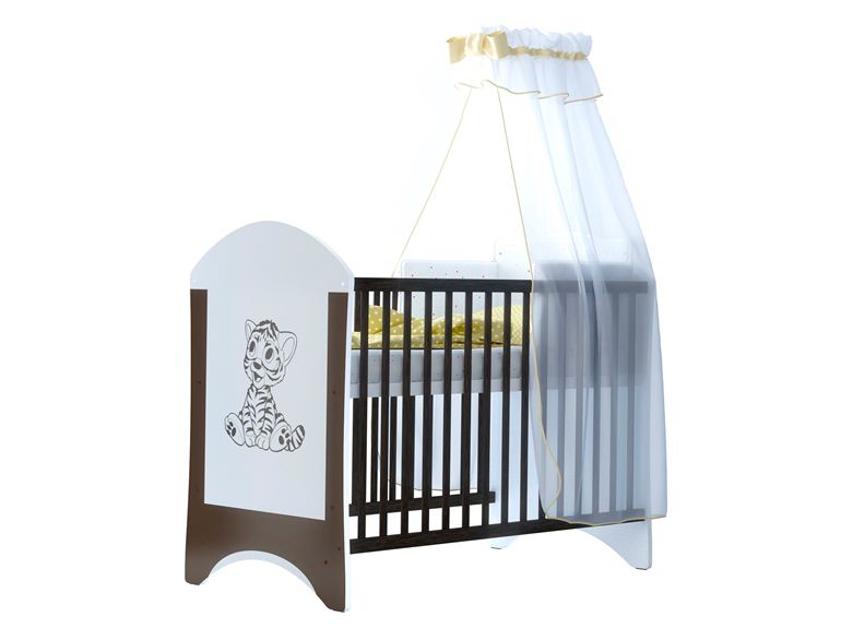 BRAND NEW BED CHILD LUXURY BABY COT WITH MATTRESS 120x60 CM eBay