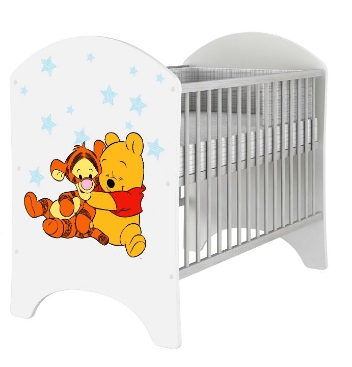 BRAND NEW BED CHILD LUXURY BABY COT WITH MATTRESS 120x60 CM eBay