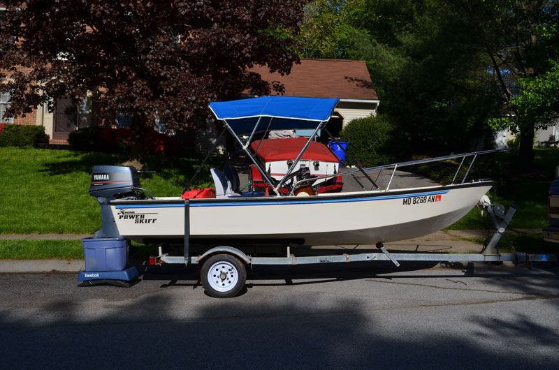 Hobie Power Skiff Boat