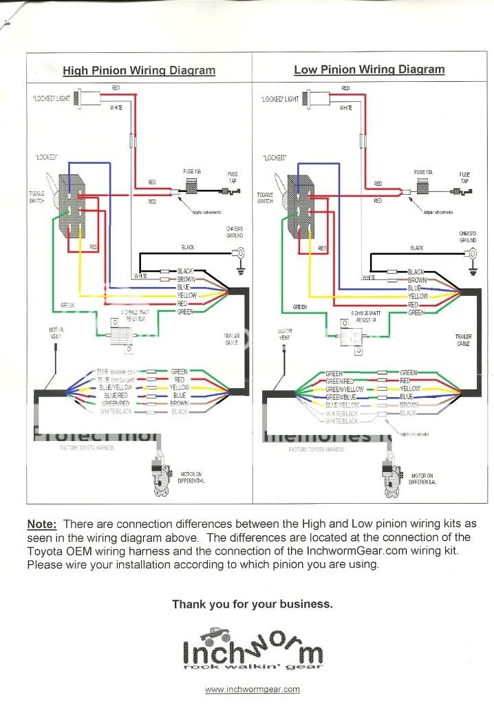 Replacing Elocker Control Switch - Toyota 4Runner Forum ... toyota e locker wiring diagram 